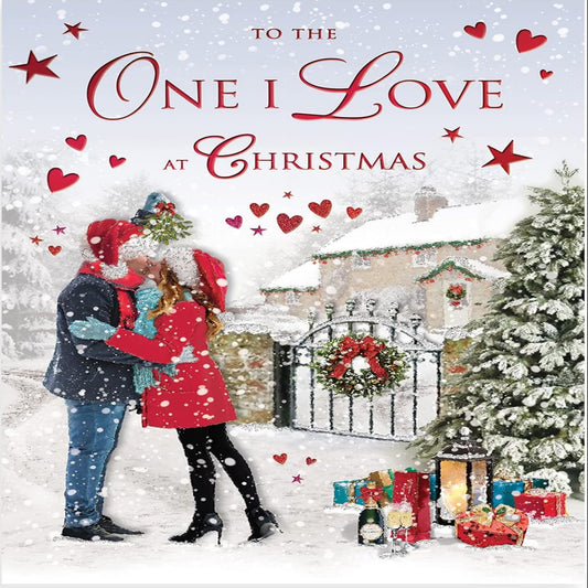 Regal Publishing Traditional Christmas Card One I Love - 9 x 6 inches