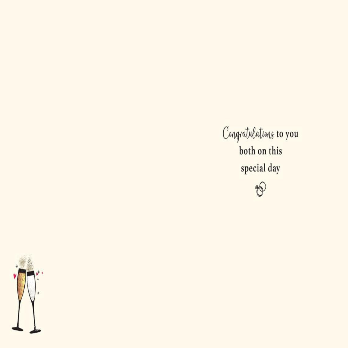 Renewal of Vows Card | Special Wishes Wedding Greeting Card  -  8  x  6 inches