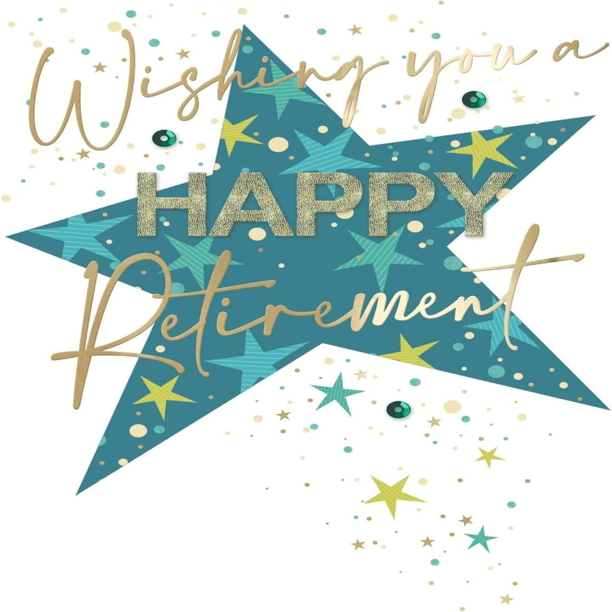 Second Nature Large Retirement Card   – “You Earned It” Group Signing Card  -  23cm  x  30cm  x  0.5cm