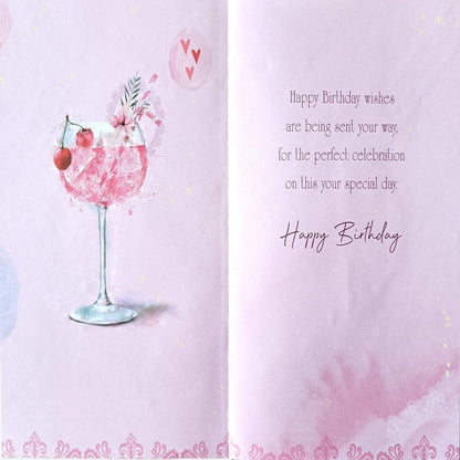 Special Friend Birthday Card  -  Out Of The Blue Studios  -  137  x  195mm