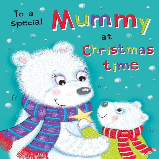 Special Mummy Christmas Card   –  Polar Bears  -  Regal Publishing  -  8 x 6 inches