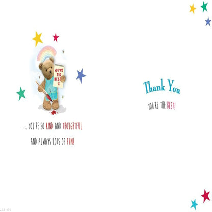 Thank You Nursery Assistant Card   -   Regal Publishing   -   8 x 6 inches