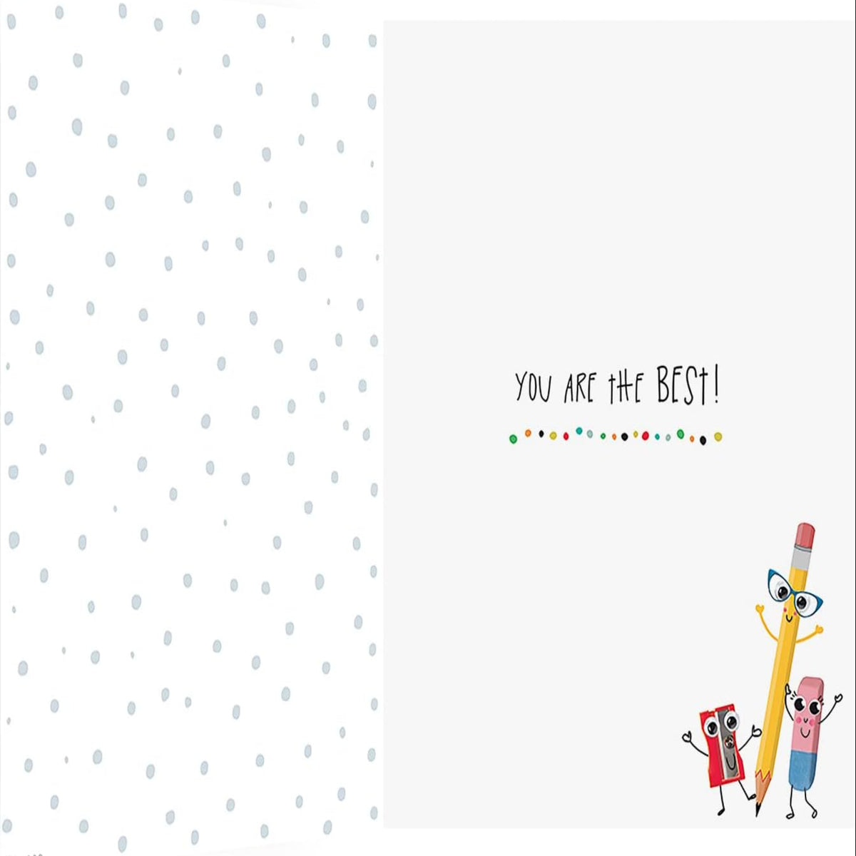 Thank You Teacher Card   –    Photographic   -   Regal Publishing   -    8   x   6  inches