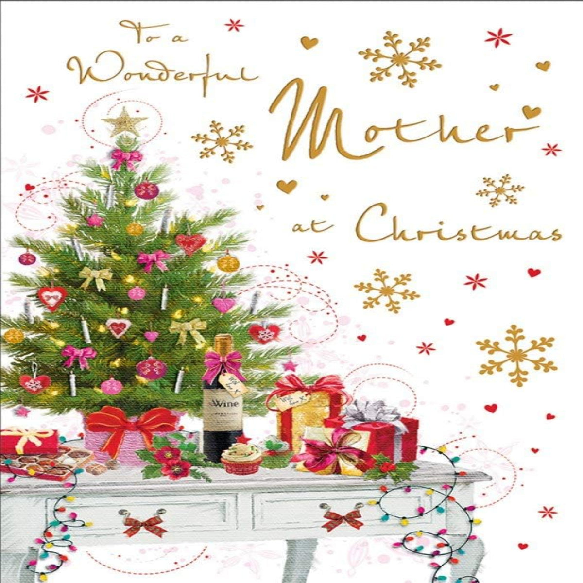 Traditional Christmas Card for Mother   -   Regal Publishing   -   9  x  6 inches