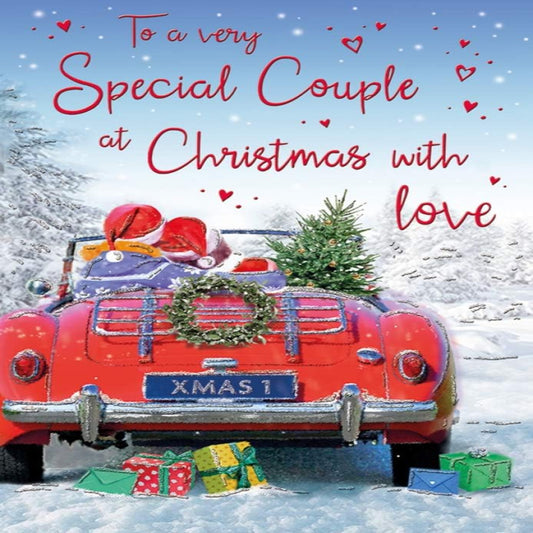 Regal Publishing Traditional Christmas Card for a Special Couple - 9 x 6 inches