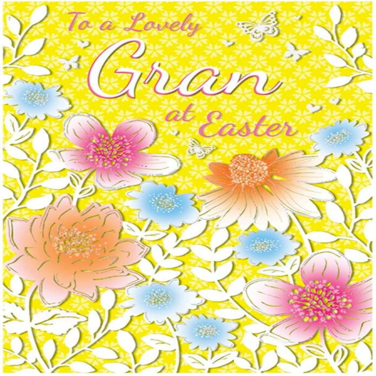 Traditional Easter Card for Gran   -   Piccadilly Greetings    -    8  x  6 inches