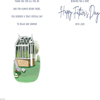 Traditional Father’s Day Card  -   Regal Publishing   -   9   x  6  inches