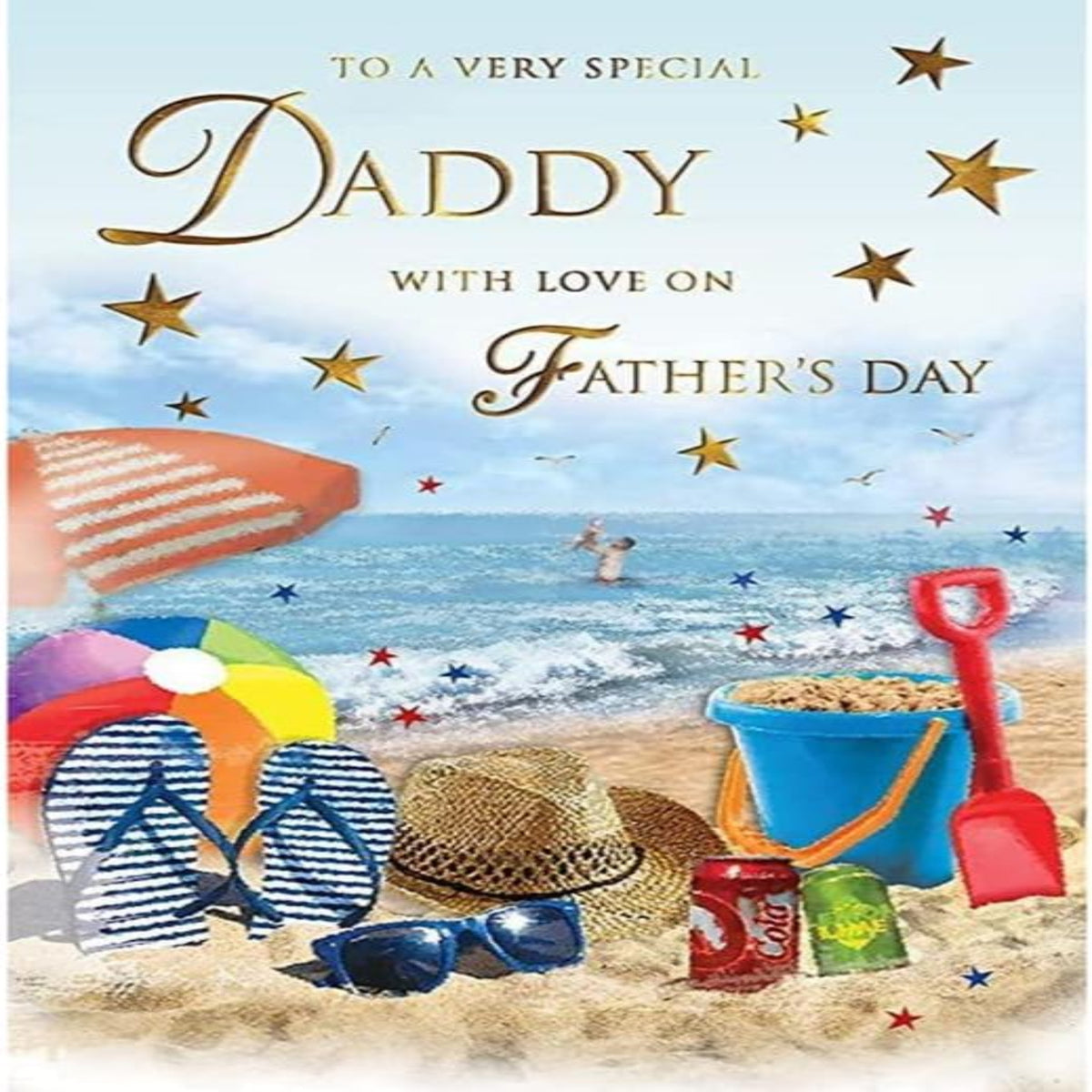 Traditional Father’s Day Card for Daddy   -   Regal Publishing   -   9  x  6 inches