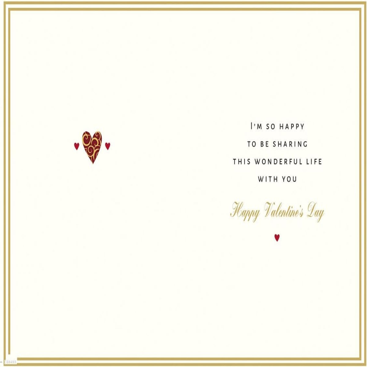 Valentine’s Day Card for Wonderful Husband   -  Regal Publishing   -   9  x  6 inches