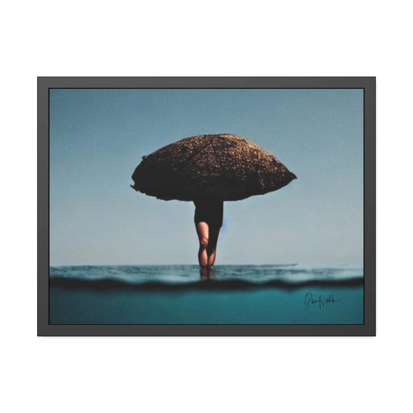 SEA Fine Art Photography Prints with Frames - Minimal by Queennoble