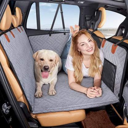 Large Pet Back Seat Extender Universal Car Seat Cover Car Backseat Protector Multipurpose Waterproof Hammock Dog Travel Supplies