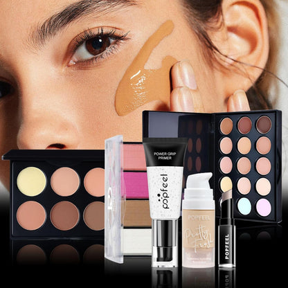 Makeup Set Box, Festival Surprise Assortment Gift with Professional Makeup Products, Cosmetics Set Party Favors for Women Girls Teenager, Vegan & Cruelty-Free, Set E