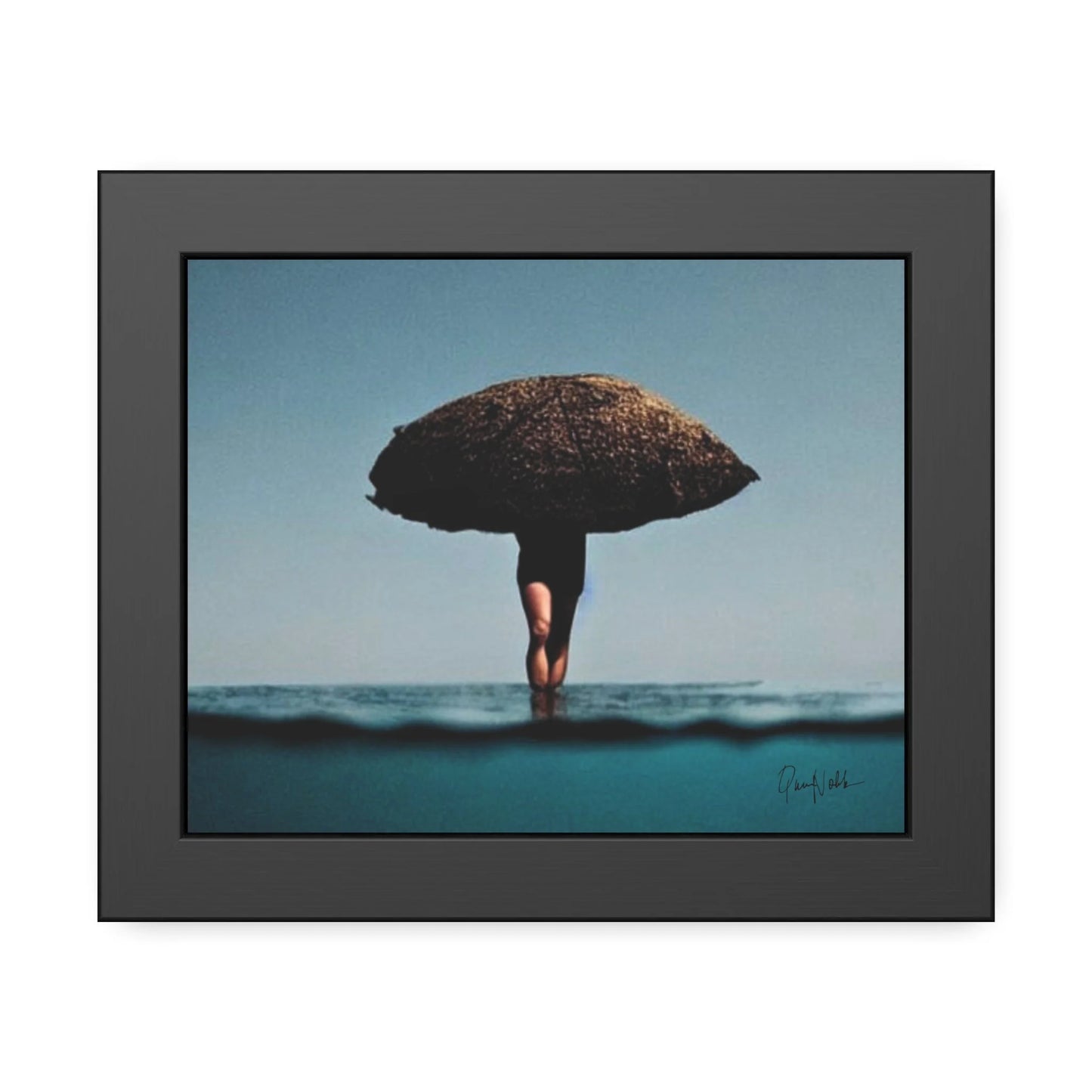 SEA Fine Art Photography Prints with Frames - Minimal by Queennoble