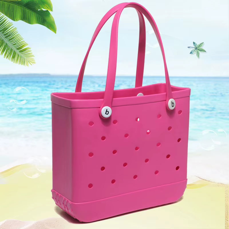 New Arrival Outdoor EVA Beach Bag for Europe America Portable Large Capacity Hole Tote Bag Handbag Shoulder Bag