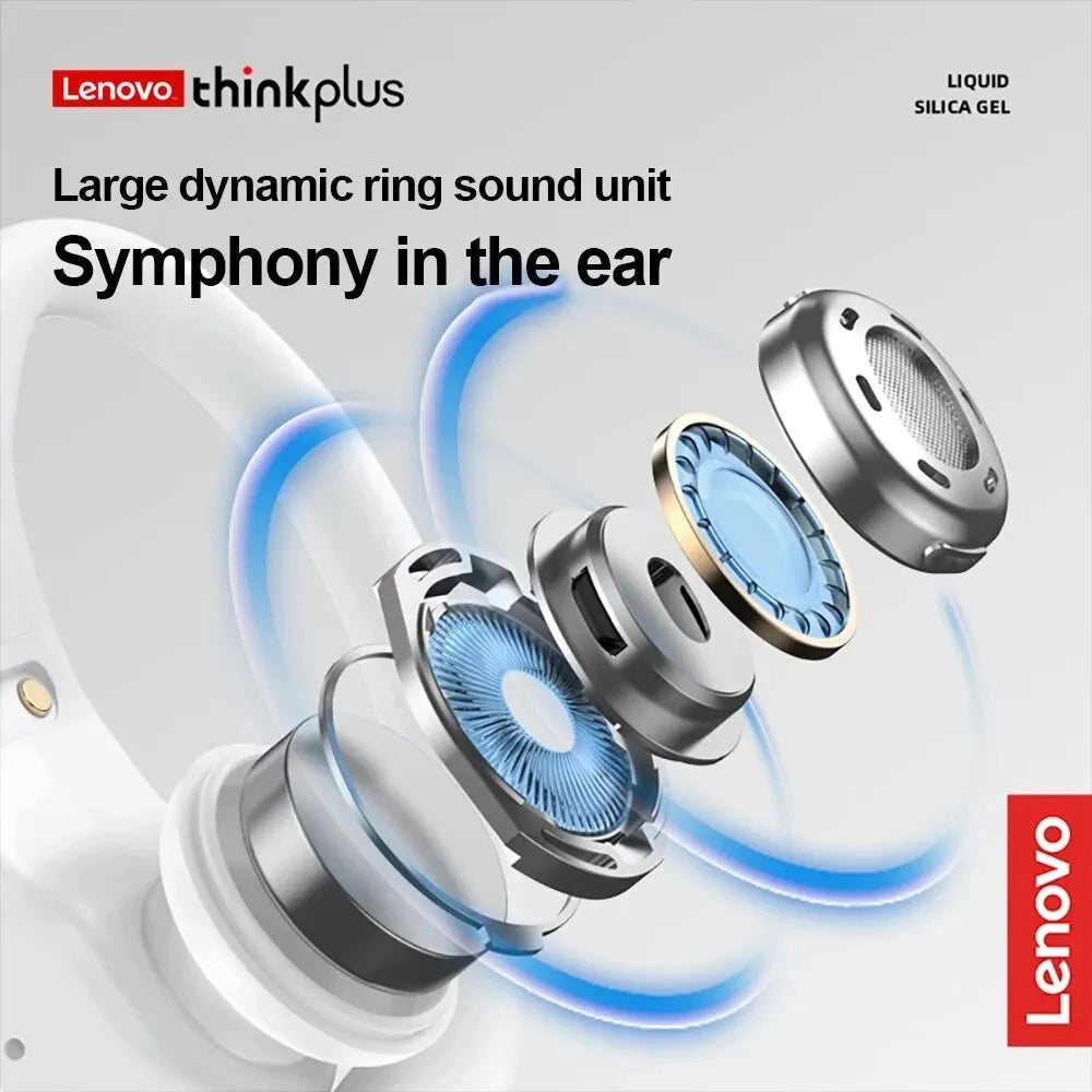 LP75 Sports Wireless Earphones with Mics,Button Control, LED Power Display,Hifi Stereo Sound Bluetooth 5.3 TWS Headphones