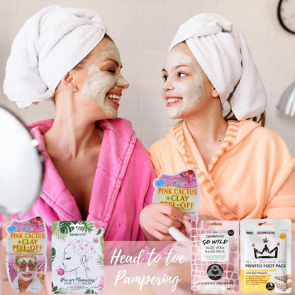 Skin Care for Teenage Girls - Girls Pamper Set with Spa Headband, Bath Bomb and Shower Steamers, Marshmallow Soaps, Peel off Face Mask, Hair Mask, Foot Mask, Hand Mask and Lip Balm Set Spa Hamper