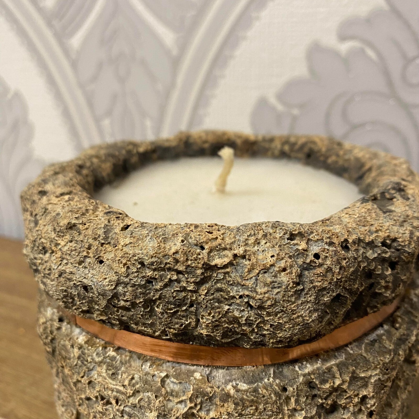 Garden Stone Tealight Candle Holder Statue Ornament Relax Meditate
