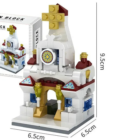 House Building Blocks Mini City Store Street View Snack Street Children'S Toys Boys and Girls Gifts Compatible with Lego