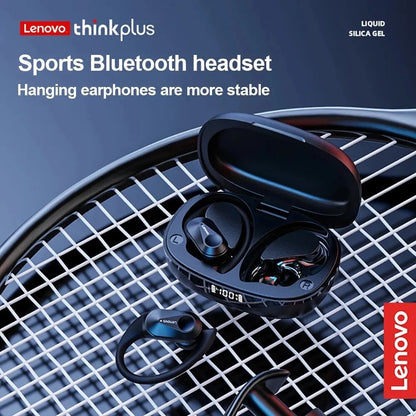 LP75 Sports Wireless Earphones with Mics,Button Control, LED Power Display,Hifi Stereo Sound Bluetooth 5.3 TWS Headphones