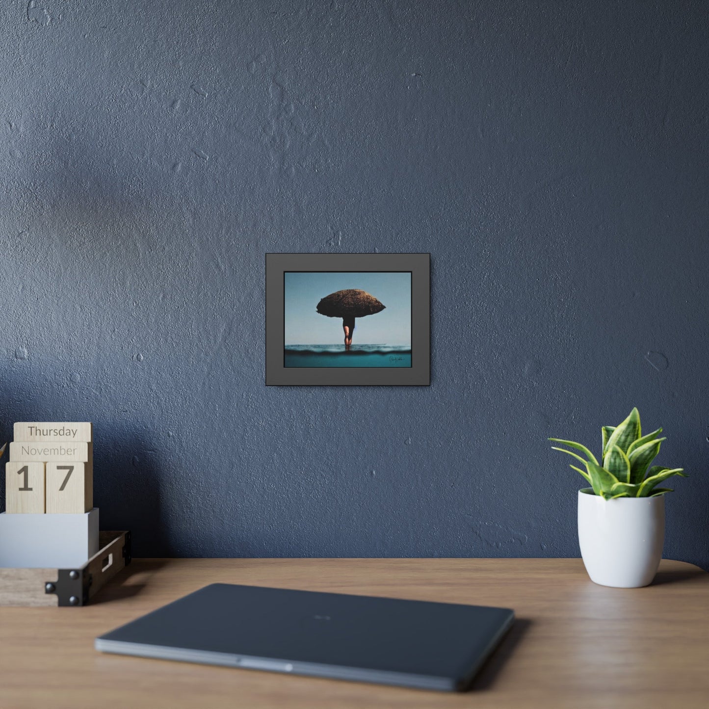 SEA Fine Art Photography Prints with Frames - Minimal by Queennoble