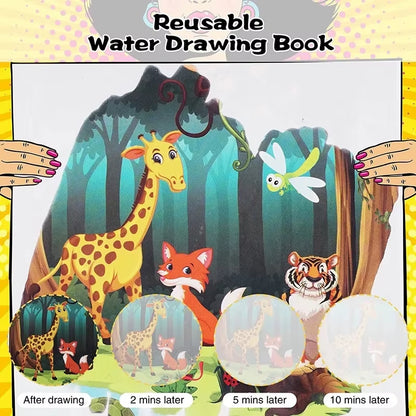 Coloring Books Baby Magic Water Book Montessori Educational Toys Children 1 Year Reusable Painting Kids Games