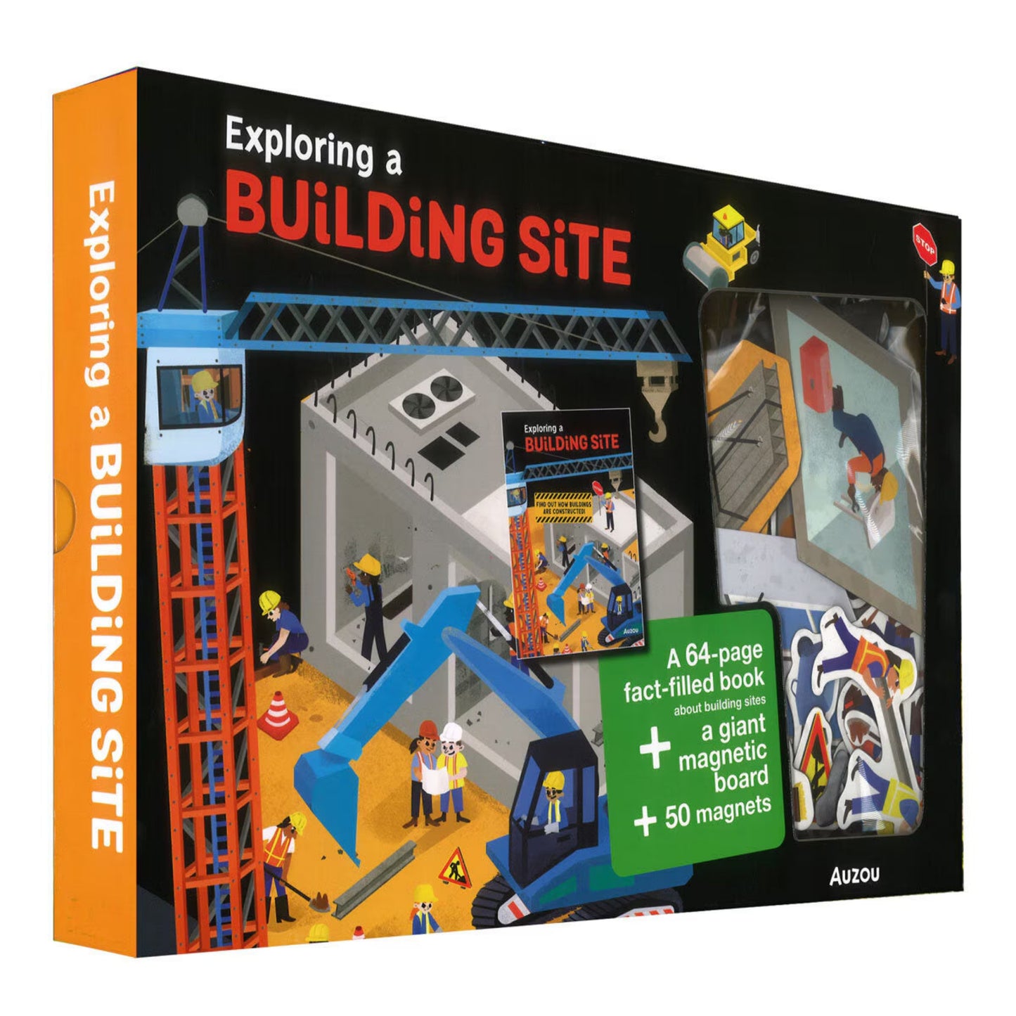 Magnetic Boxes in 3 Options: Human Body, Dinosaurs, Space