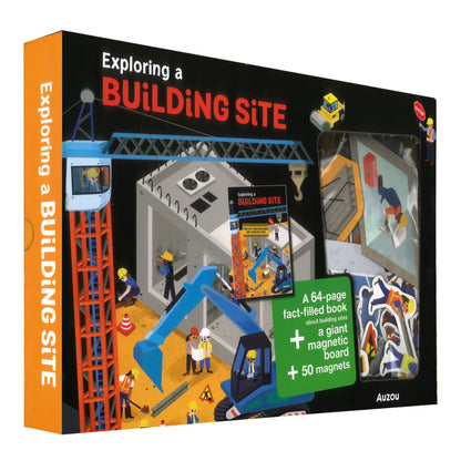 Magnetic Boxes in 3 Options: Human Body, Dinosaurs, Space