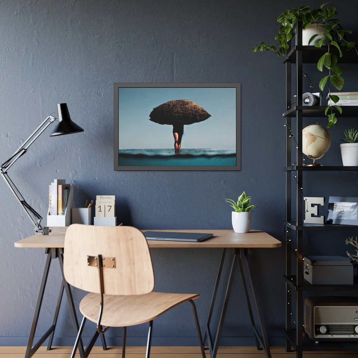 SEA Fine Art Photography Prints with Frames - Minimal by Queennoble