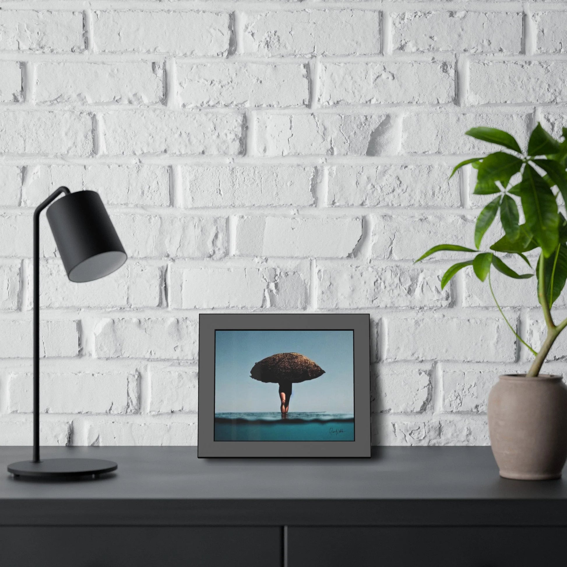 SEA Fine Art Photography Prints with Frames - Minimal by Queennoble