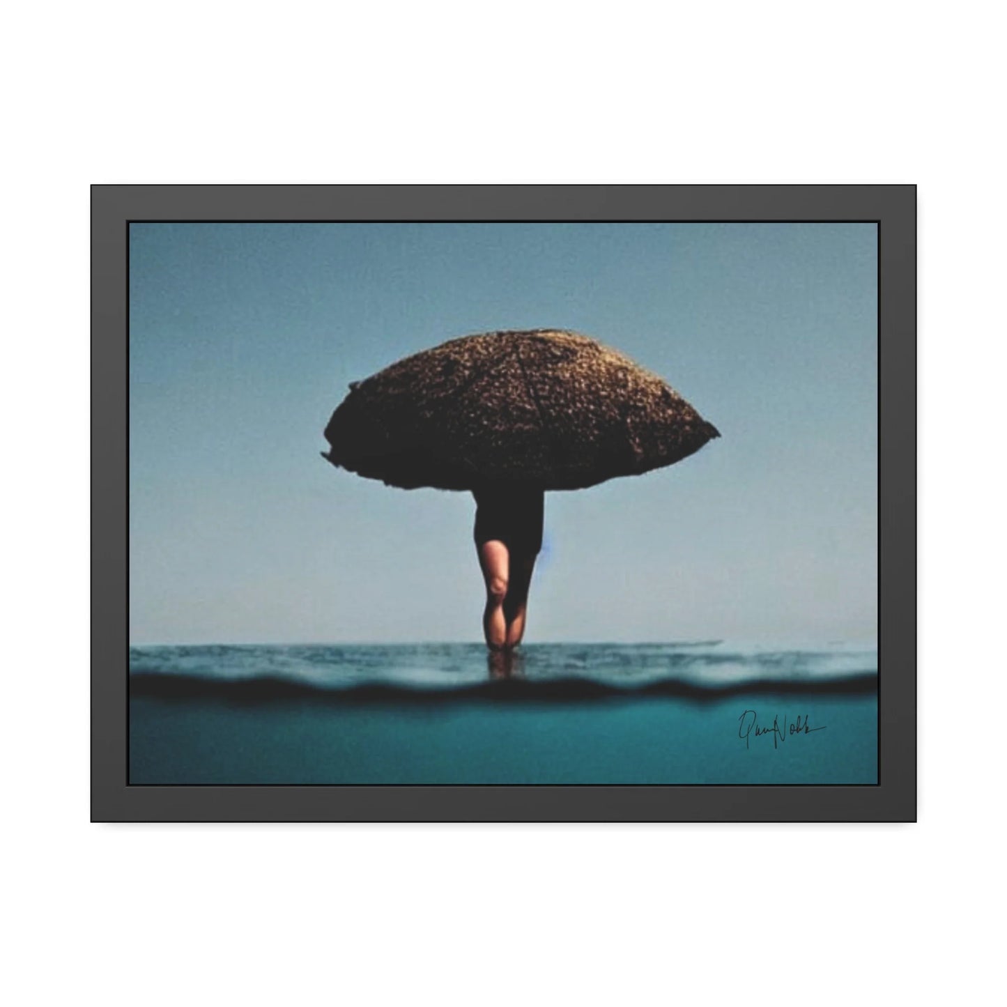 SEA Fine Art Photography Prints with Frames - Minimal by Queennoble