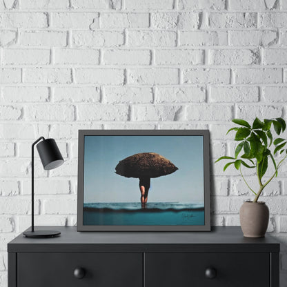SEA Fine Art Photography Prints with Frames - Minimal by Queennoble