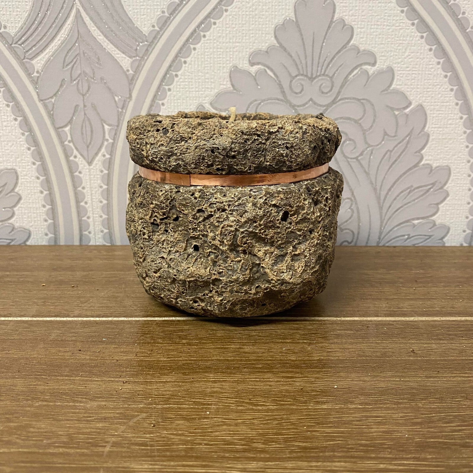 Garden Stone Tealight Candle Holder Statue Ornament Relax Meditate