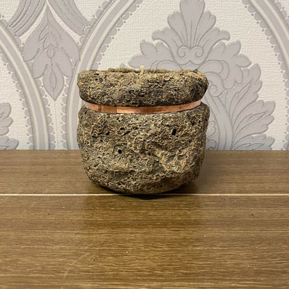 Garden Stone Tealight Candle Holder Statue Ornament Relax Meditate