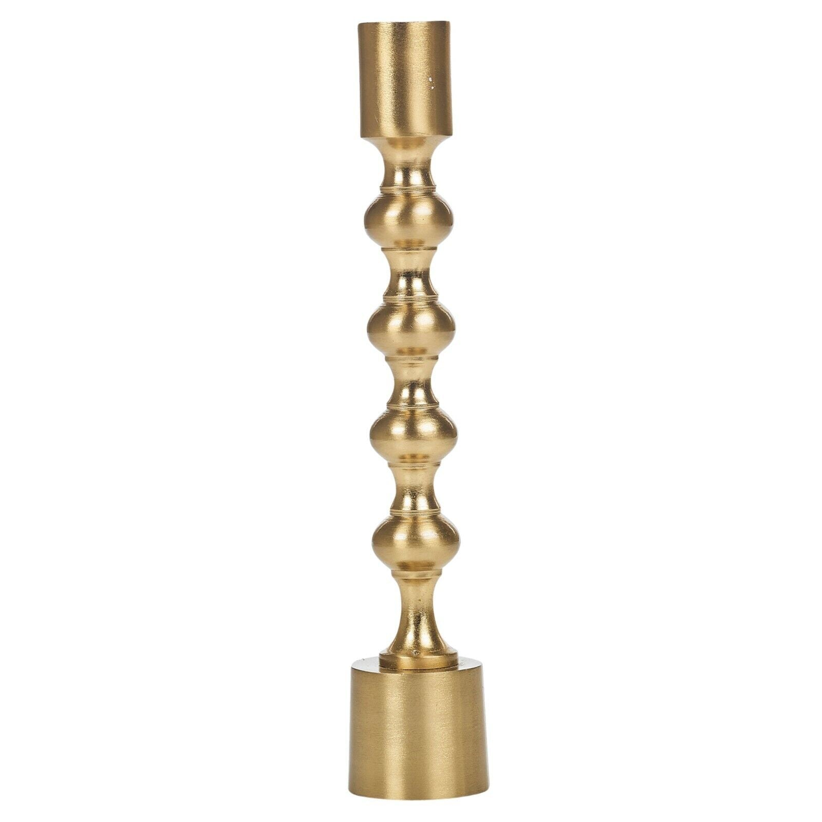 Modern Gold Silver Metal Candlesticks Wedding Table Candle Stick Dinner Holders