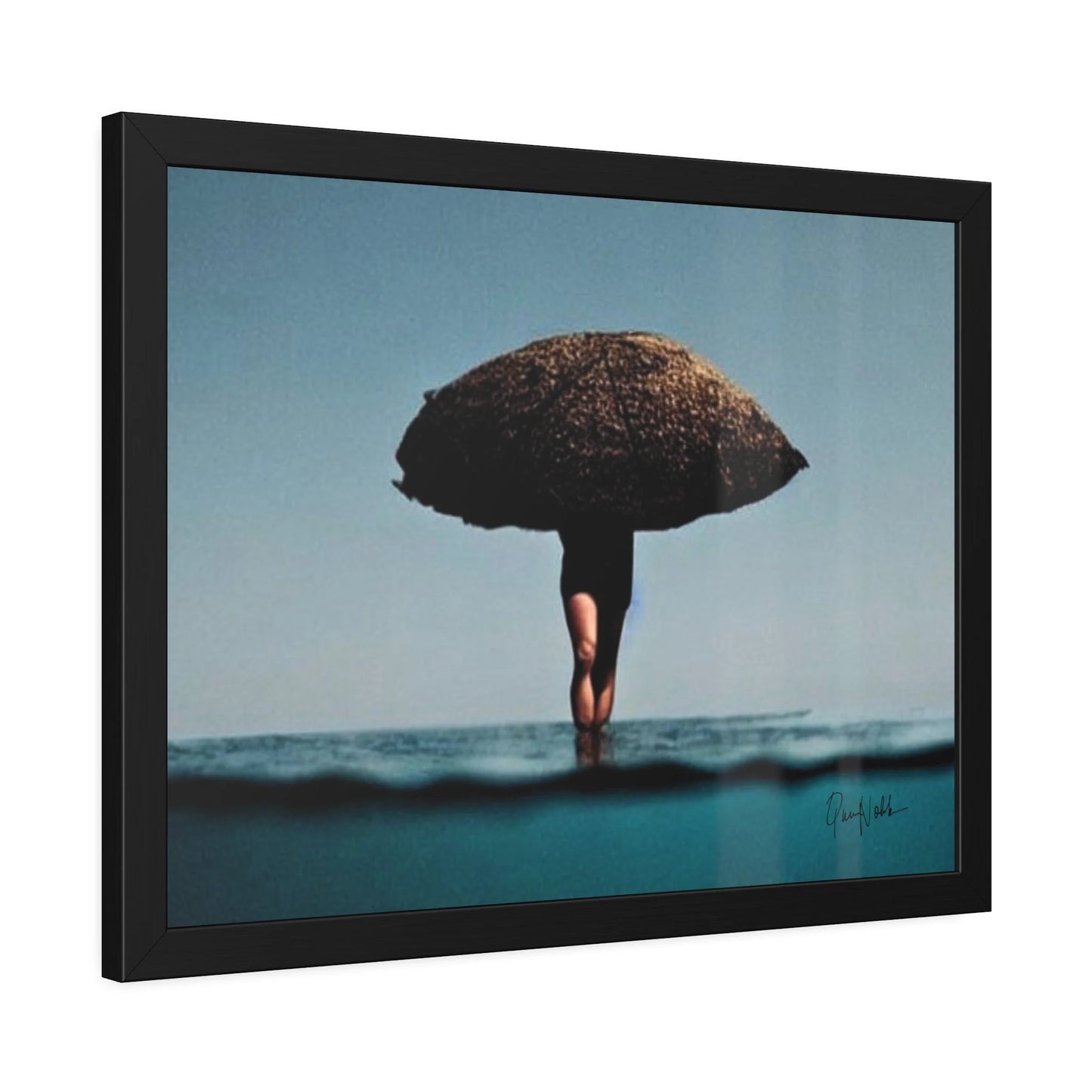 SEA Fine Art Photography Prints with Frames - Minimal by Queennoble