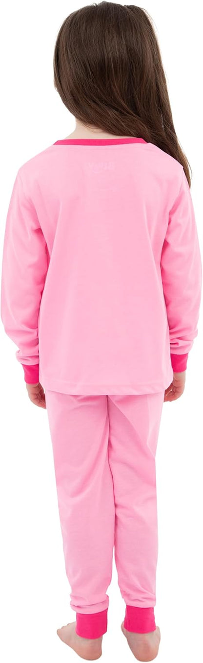 Pyjamas 2 Pack | Bingo Girls Pyjamas | Girls’ Pyjama Sets | Pack of 2 Kids Pjs | Ages 18 Months to 8 Years