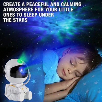 Galaxy Star Projector LED Night Light Astronaut Lamp – Starry Sky Bedroom Décor for Kids