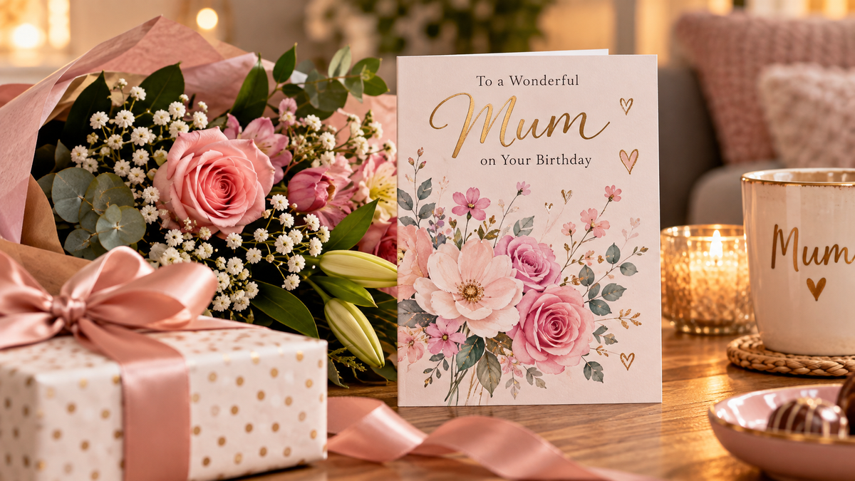 Beautiful birthday cards and thoughtful birthday wishes for Mum